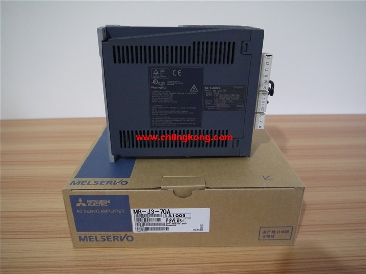 三菱通用脈沖接口型驅(qū)動(dòng)器MR-J3-70A